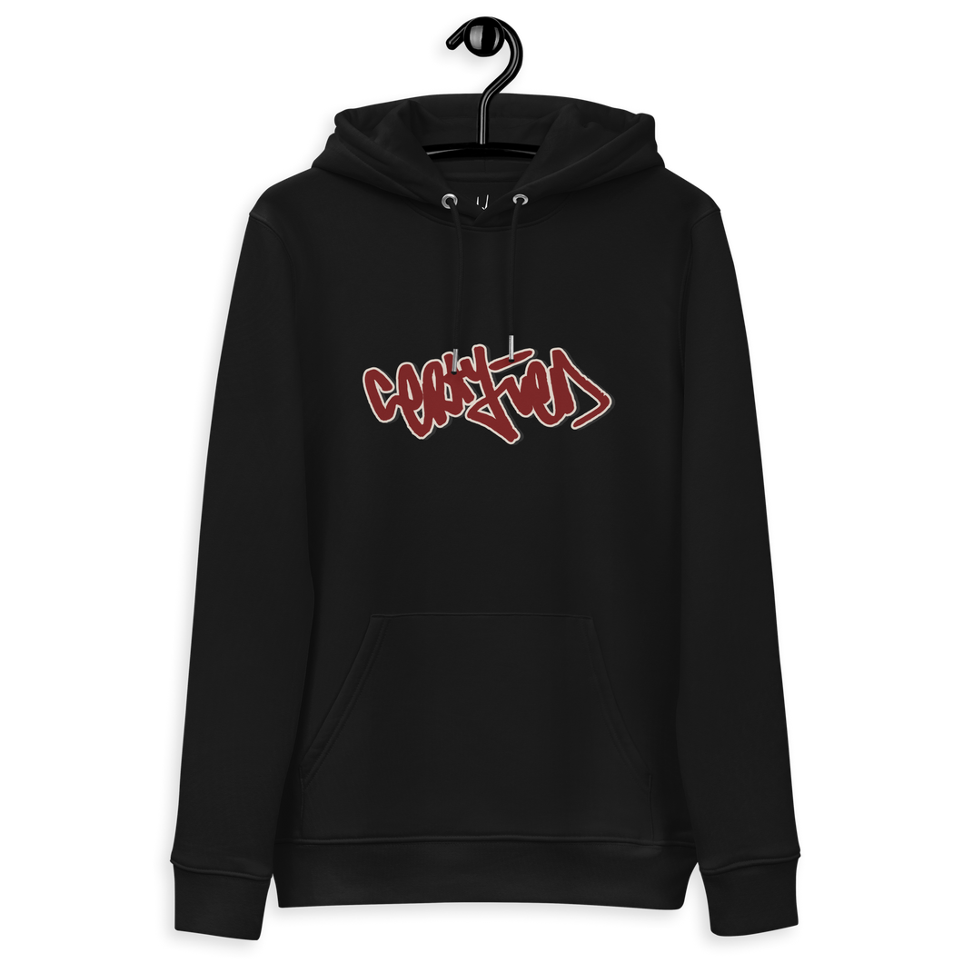 Certyifed RED BLAM | BLACK HOODIE