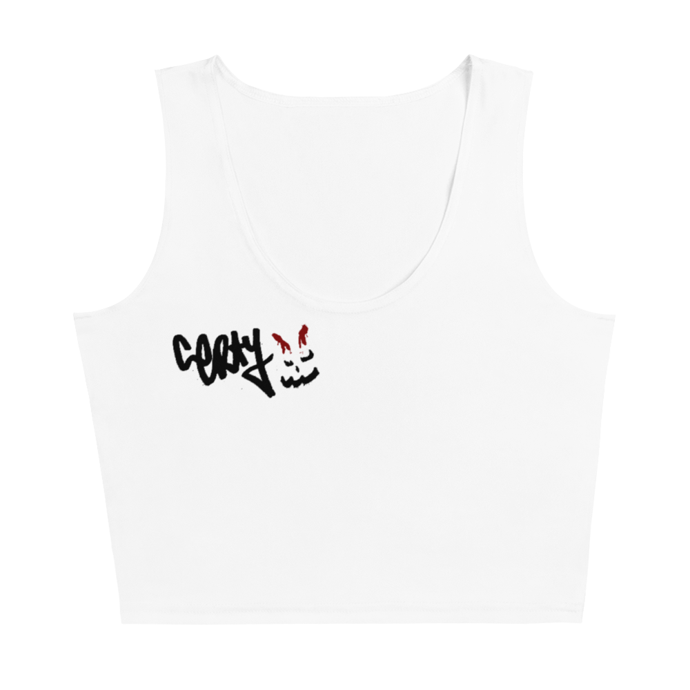 BADBOY Certy | WHITE CROP TOP