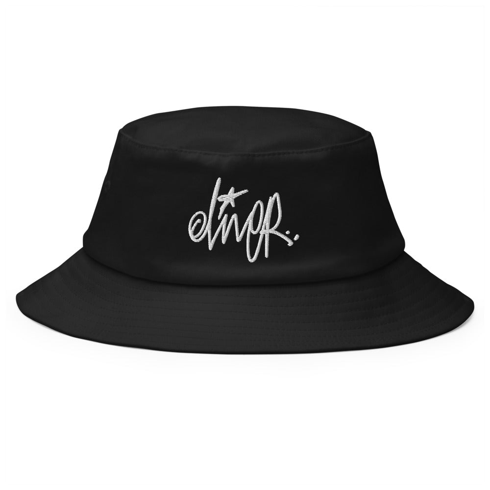WHITE BUCKET HAT (MULTI-COLOURS)