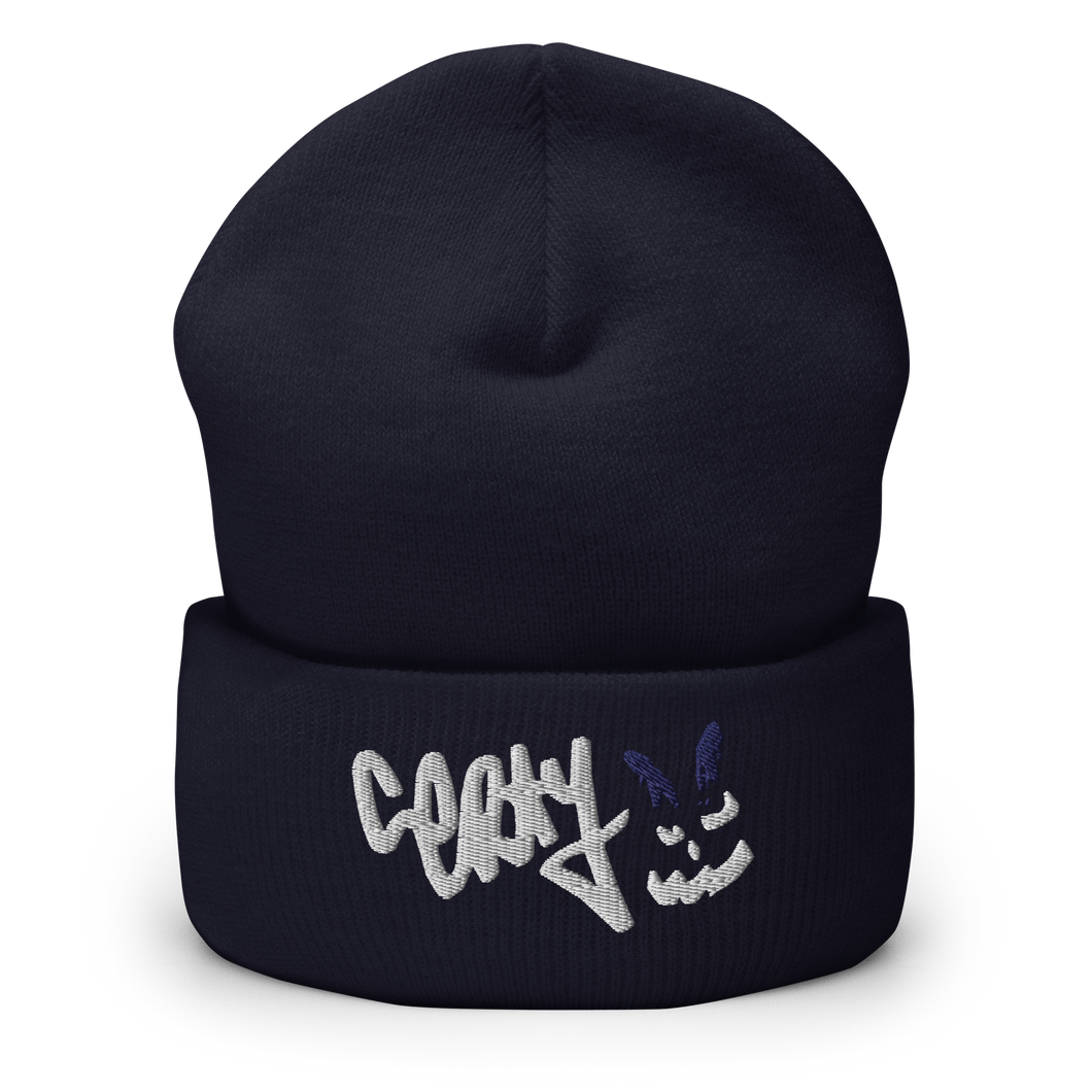 BADBOY Certy | BLUE CUFFED BEANIE