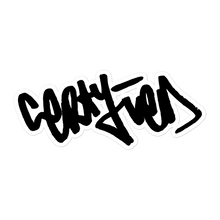 Load image into Gallery viewer, Certyfied | BLACK STICKER
