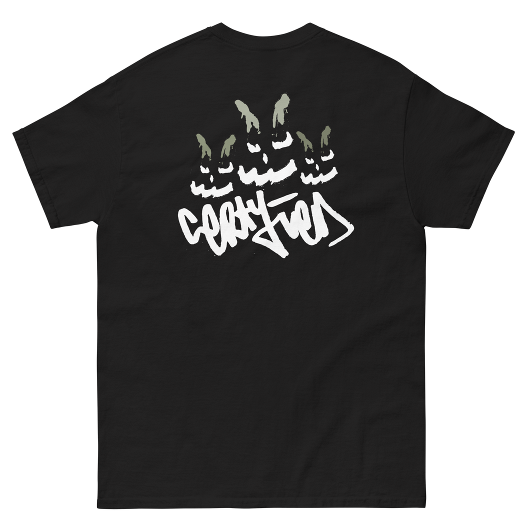 BADBOY Certyfied 3 GREEN | BLACK TEE
